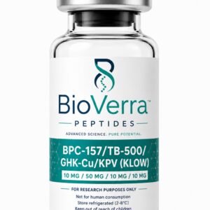 BPC-157/TB-500/GHK-Cu/KPV (KLOW) - 10 mg/50 mg/10 mg/10 mg
